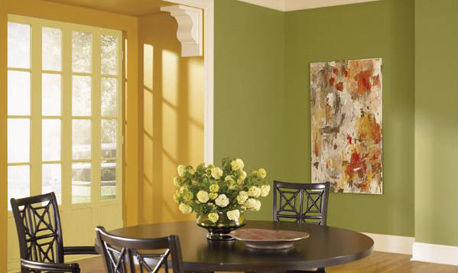 Accent walls painting