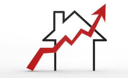 House prices rising