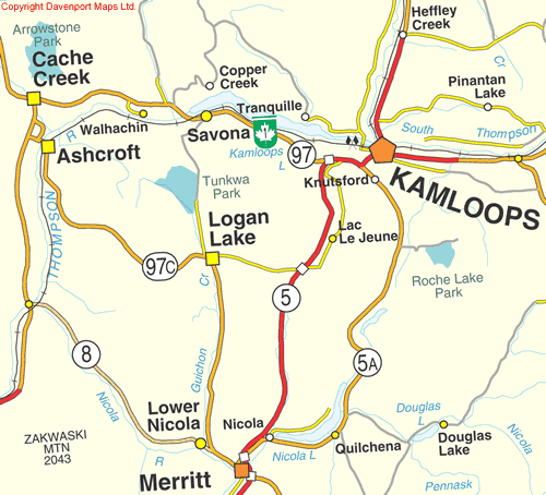Kamloops Areas