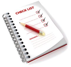 Home buyers checklist..