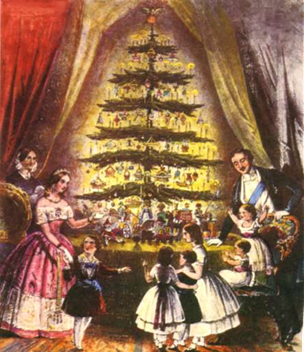 British Christmas tree - Queen Victoria