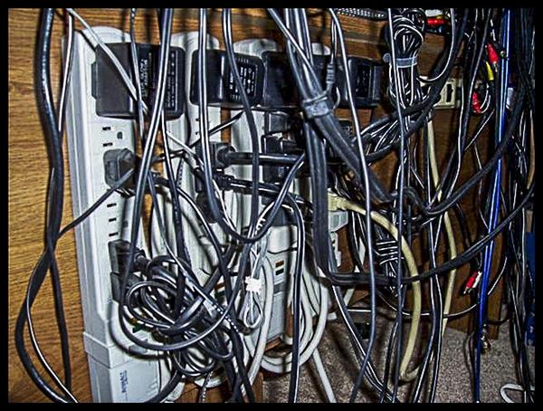 Too many extension cords