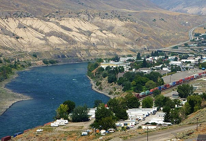 arial image of ashcroft lake